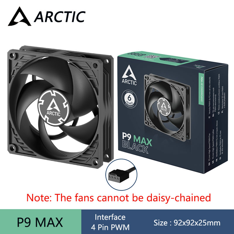 Pc Case Fan - Ventilateur de boîtier d'ordinateur ARCTIC P9