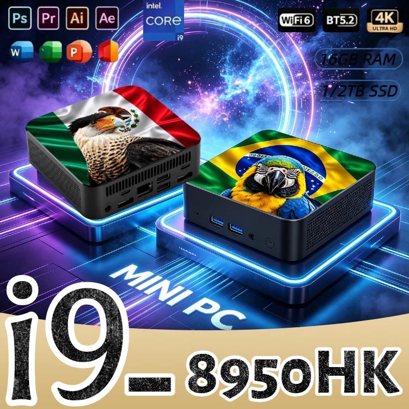 Pc Gaming New - Mini PC Core i9-8950HK 16 Go