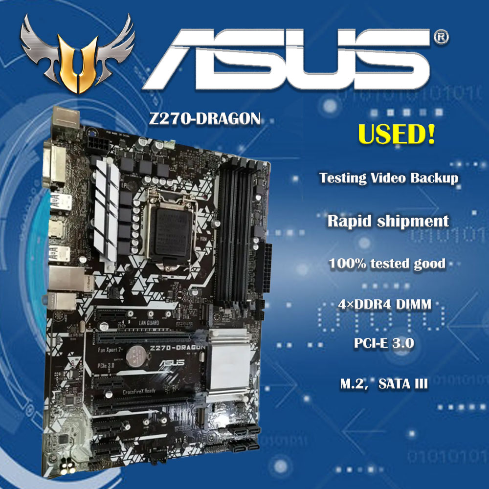 Pc Gaming Core I7 - Carte mère pour Bali PRIcloser Z270-DRAGON