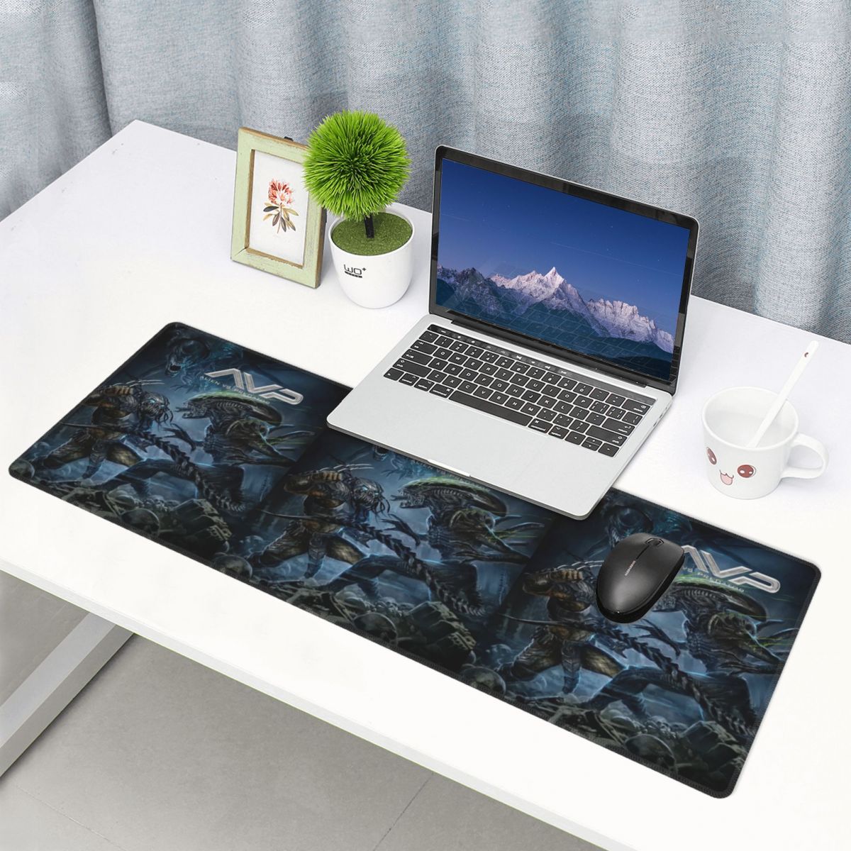 Pc Gaming Vs Laptop Gaming - Grand tapis de souris Alien Vs