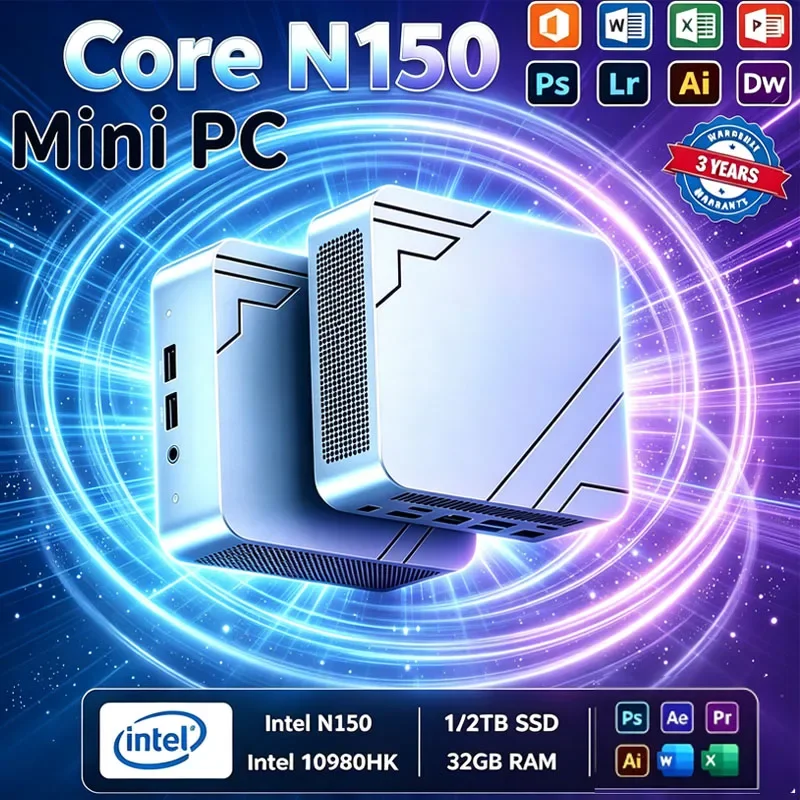 Pc Unit For Gaming - Mini PC 2026 Windows 11 4K
