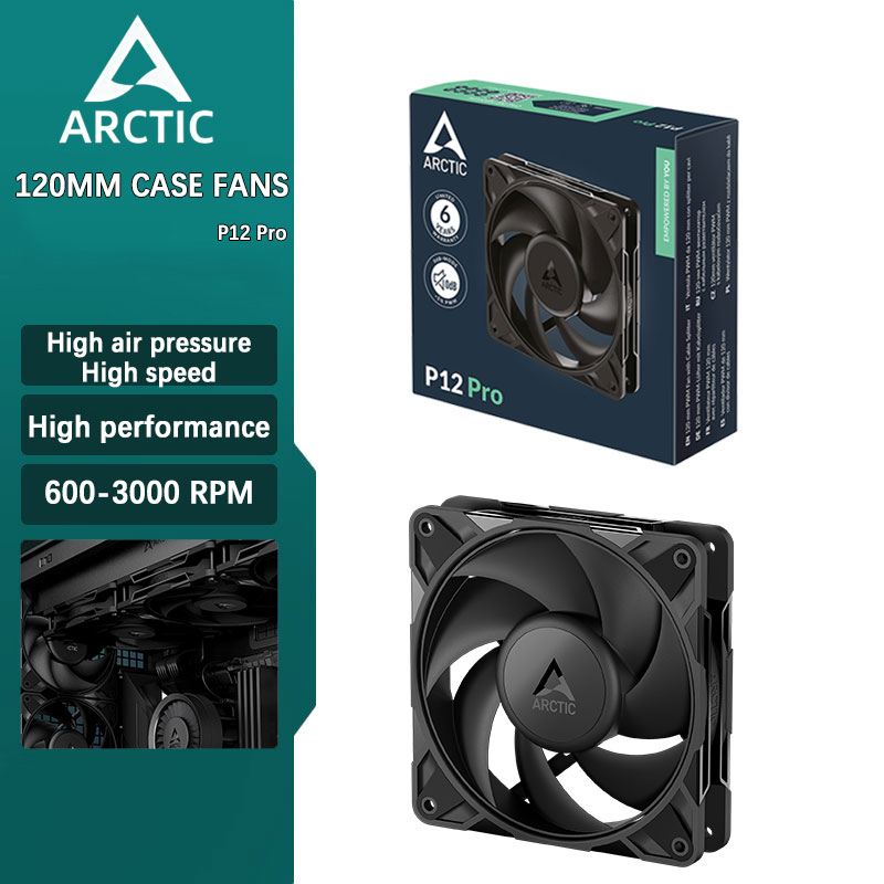 Pc Case Fan - ARCTIC P12 Pro Ventilateur de boîtier