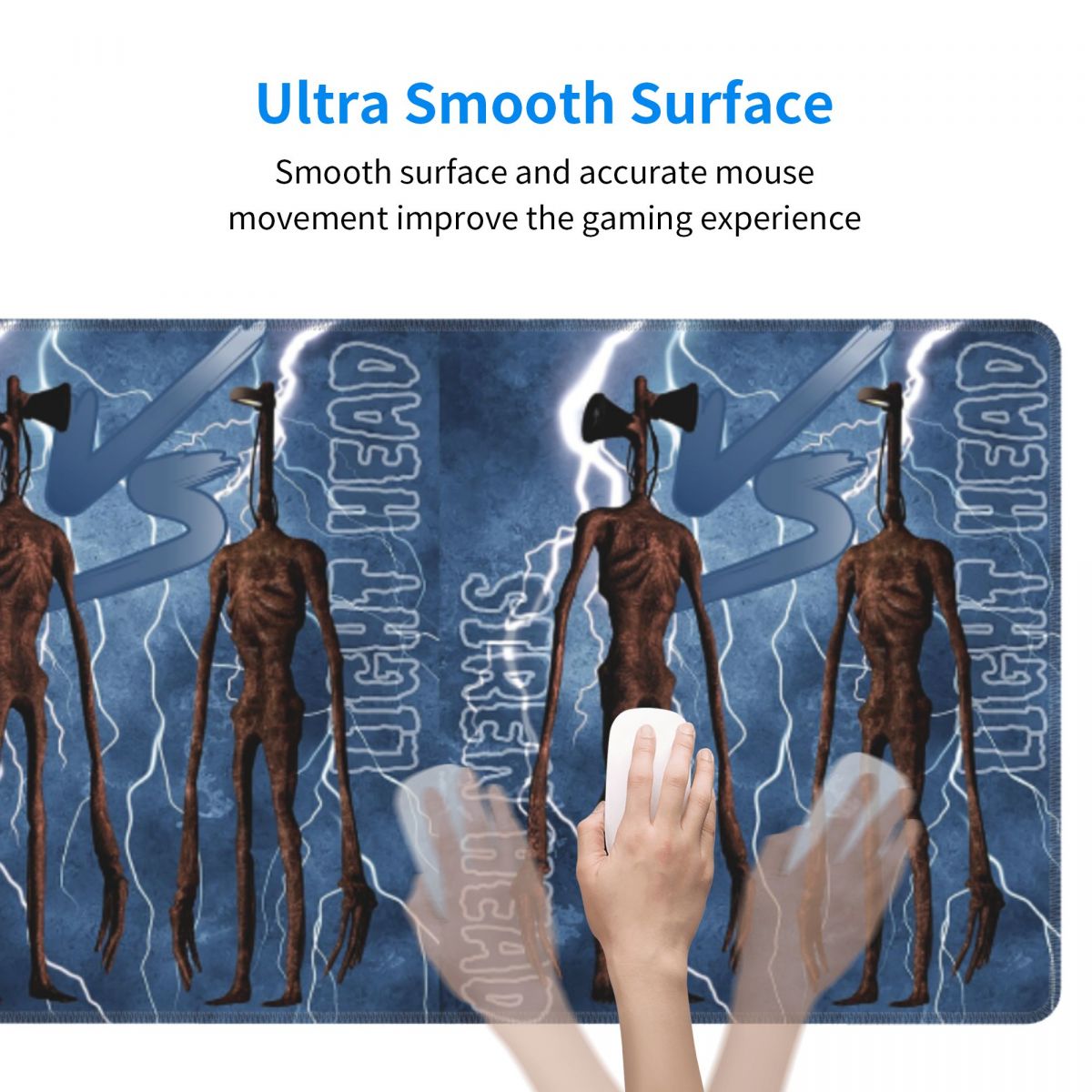 Grand tapis de souris Siren He - Pc Gaming Vs Laptop Gaming avis et prix