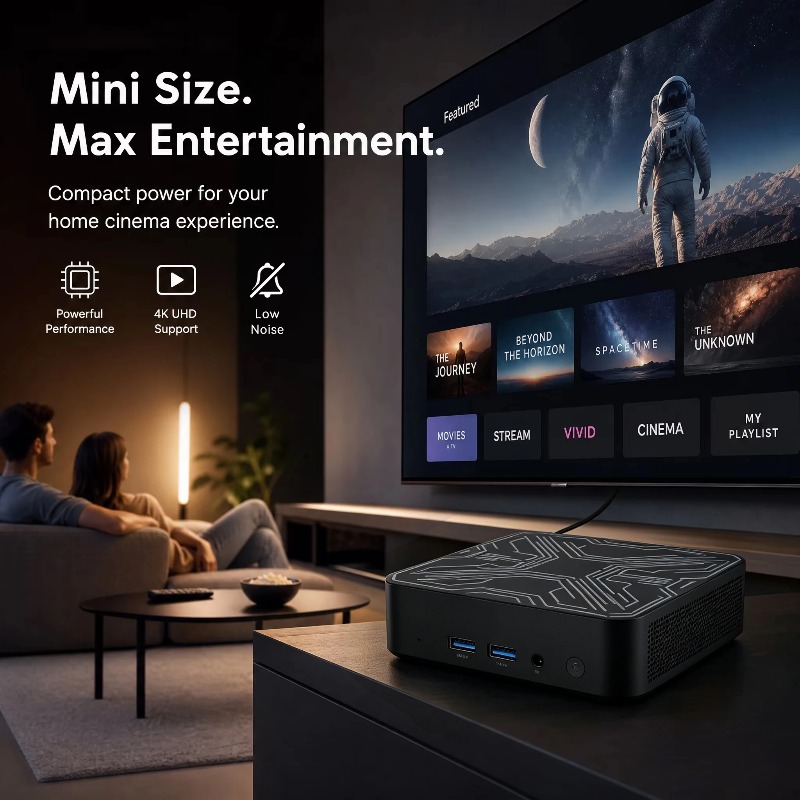 Nouveau Mini PC Portable 2026  - Pc Gaming Setup avis et prix