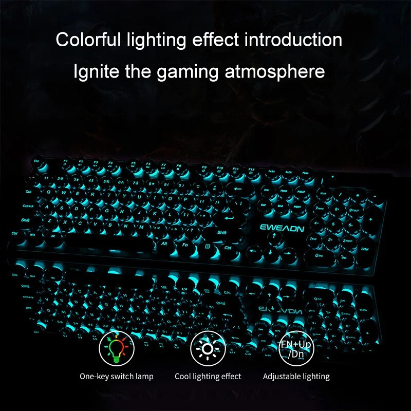 Ensemble clavier et souris rét - No Rgb Gaming Pc avis et prix