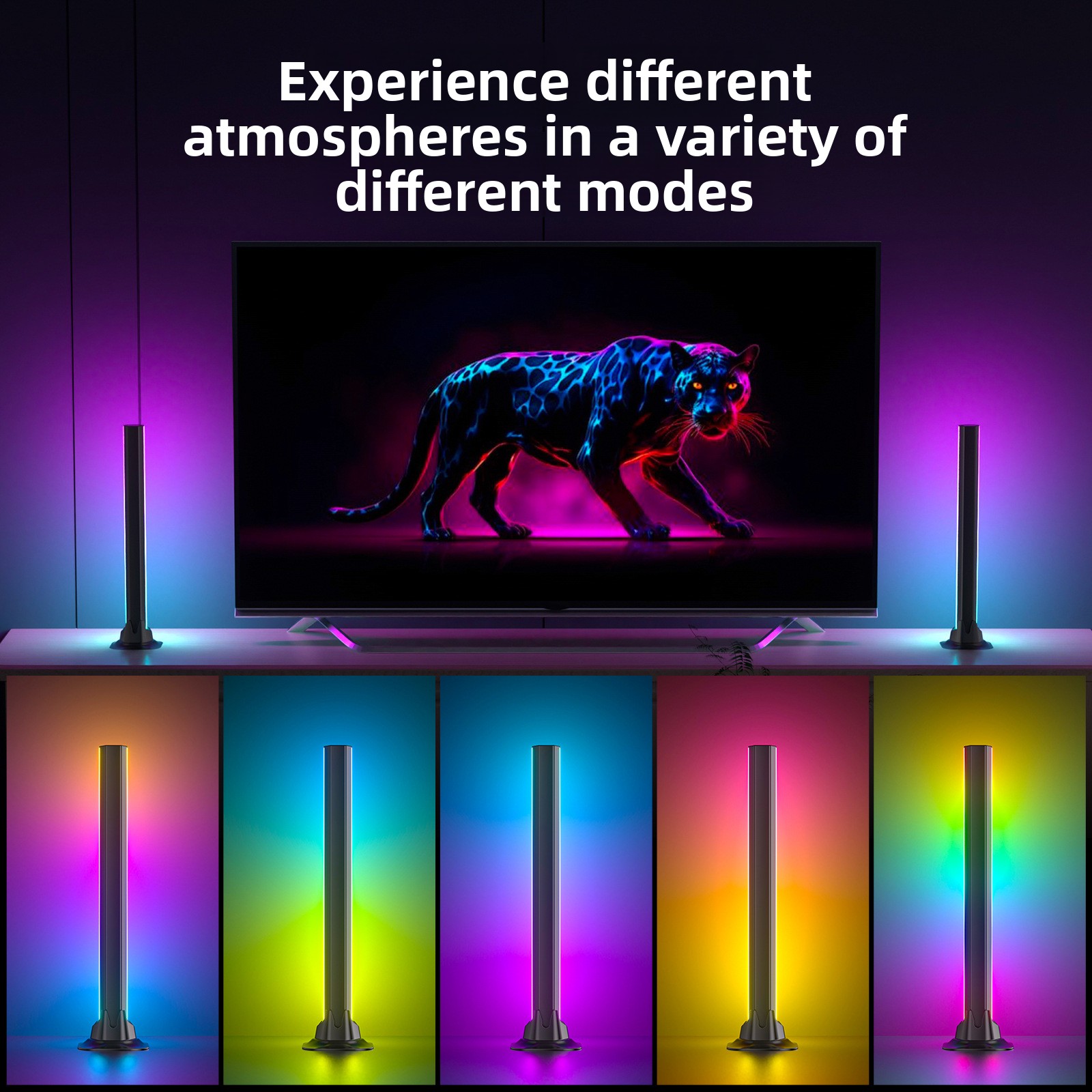 Barre lumineuse rythmique RGB  - No Rgb Gaming Pc avis et prix