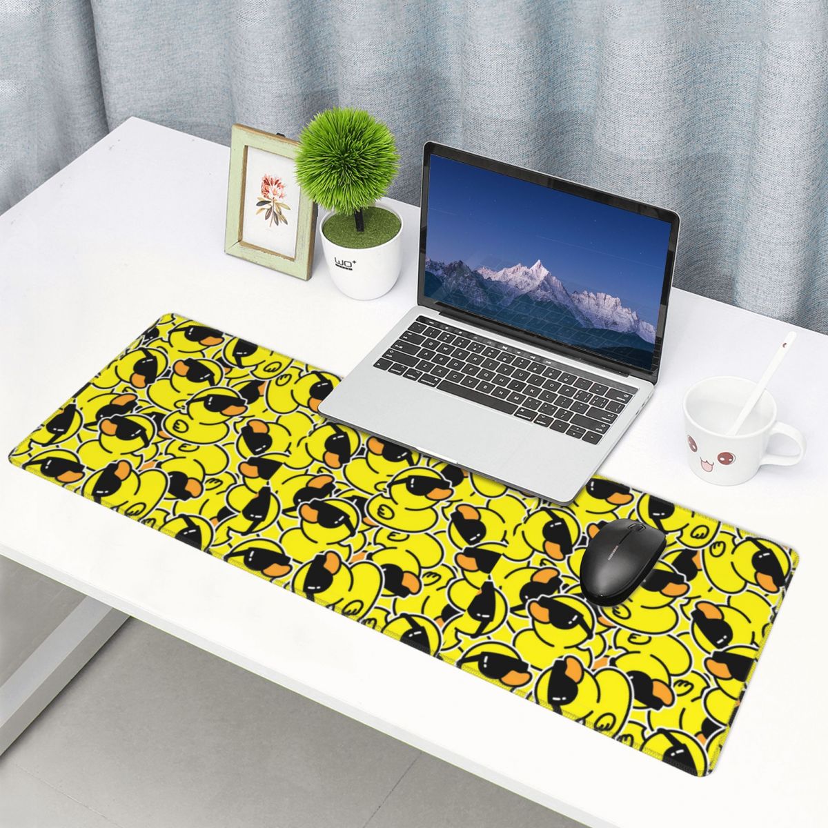 Grand tapis de souris jaune, m - Pc Gaming Yellow avis et prix