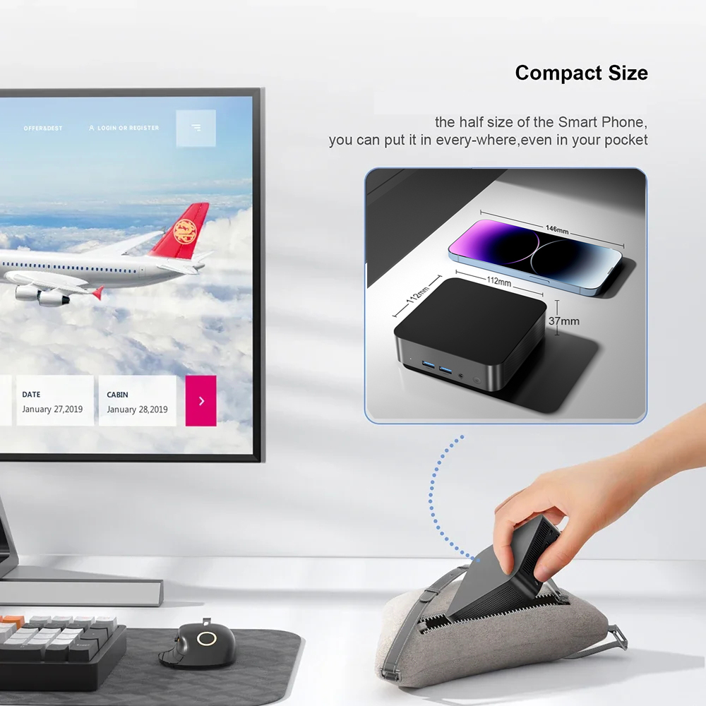 Mini PC portable Intel Core i3 - Pc Unit For Gaming avis et prix