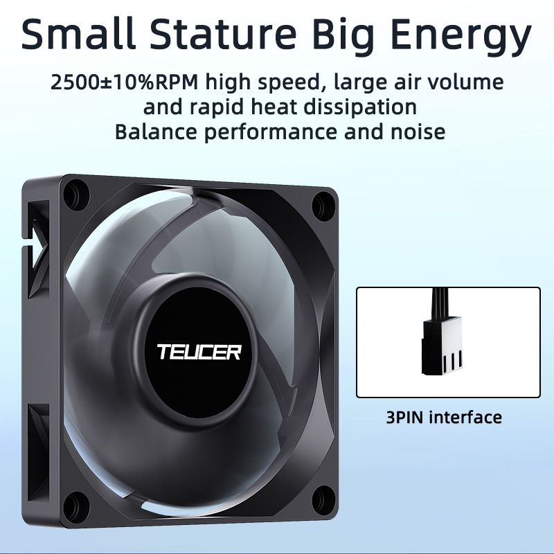 Teucer UT-7015 7 cm ventilateu - Pc Case Fan avis et prix