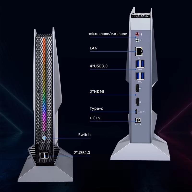 Mini PC Gaming Topton F10 NVID - Pc Gaming Rtx 4060 avis et prix