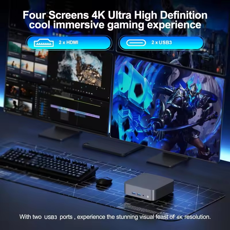 Mini PC Portable Intel N150 20 - Pc Gaming Setup avis et prix